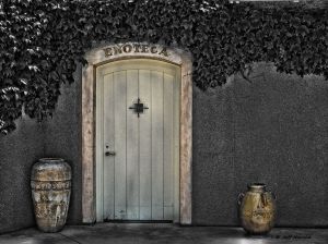 door wine repository