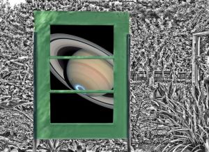 door abstract window