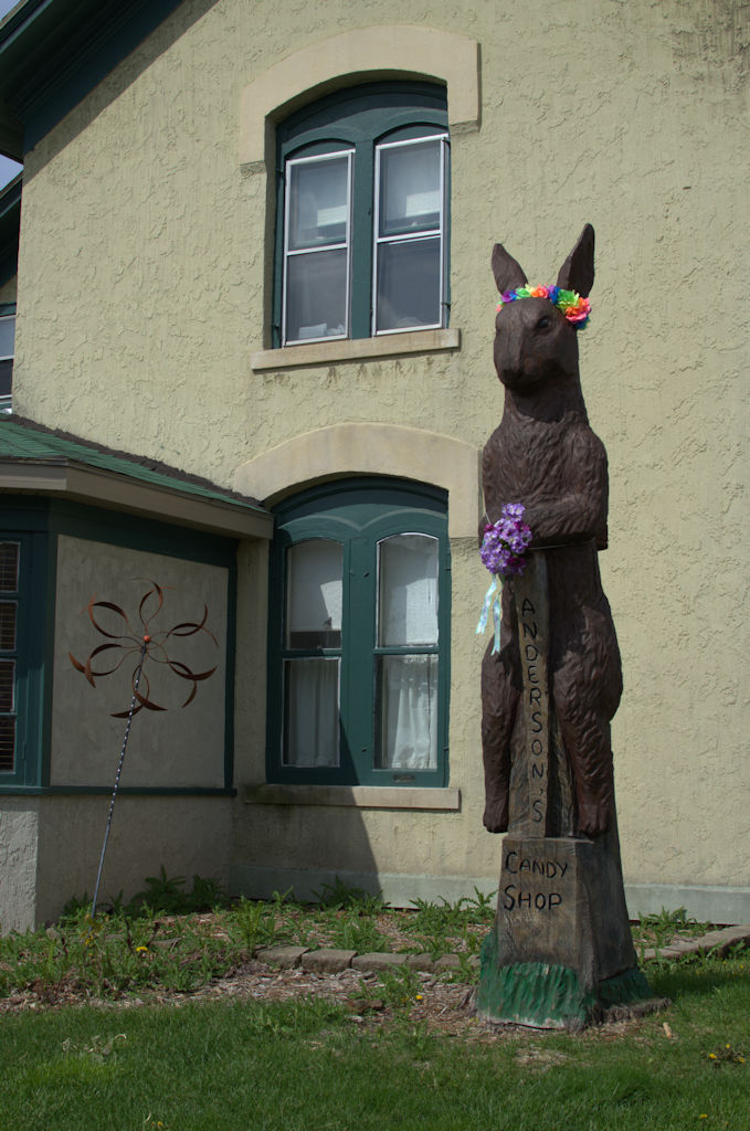 Chocolate Rabbit, Anderson's Candy Shop, Richmond, IL