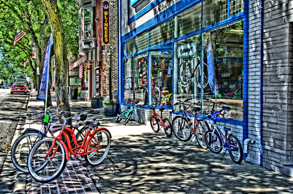 Saturday at the Bike Shop